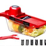 10-in-1 Mandoline Vegetable Slicer & Cutter with Storage Box – Multi-Functional Kitchen Tool