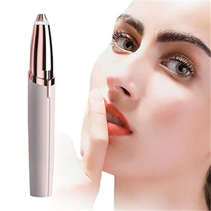 Flawless Finishing Touch Eyebrow Hair Remover – Painless & Instant (Battery Operated)