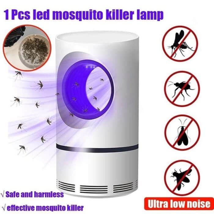 LED Mosquito Killer Lamp – USB-Powered, Chemical-Free Insect Trap for Safe & Effective Mosquito Control