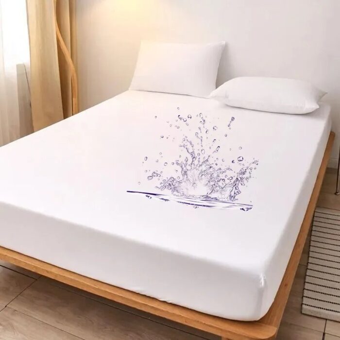 Waterproof Mattress Cover – King Size | Ultra Soft, Breathable & Liquid-Proof Protector